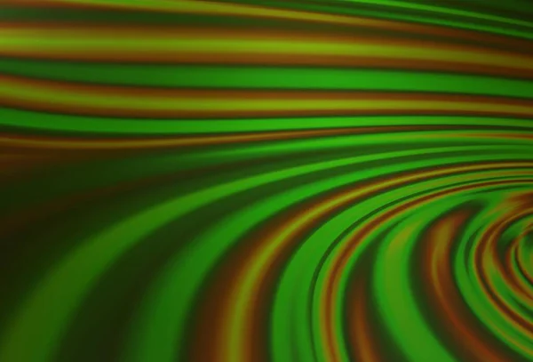 Hellgrünes Vektormuster Mit Flüssigen Formen Leuchtende Schiefe Illustration Marmorstil Die — Stockvektor