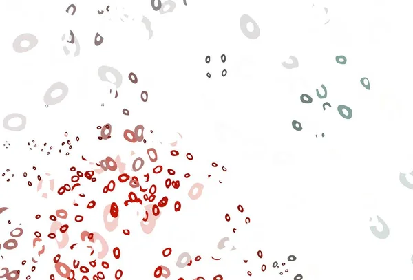 Φως Κόκκινο Διάνυσμα Φόντο Φυσαλίδες Θολή Φυσαλίδες Αφηρημένο Φόντο Πολύχρωμη — Διανυσματικό Αρχείο