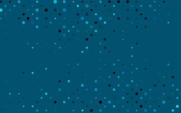 Licht Blue Vector Achtergrond Met Bellen — Stockvector