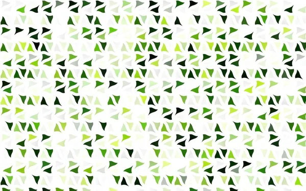 Светло Зеленая Векторная Текстура Треугольном Стиле — стоковый вектор