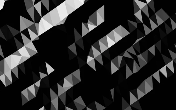 Argent Clair Gris Vectoriel Polygone Disposition Abstraite — Image vectorielle