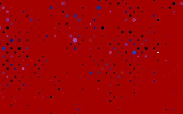 Ανοιχτό Μπλε Κόκκινο Διανυσματικό Πρότυπο Κύκλους — Διανυσματικό Αρχείο