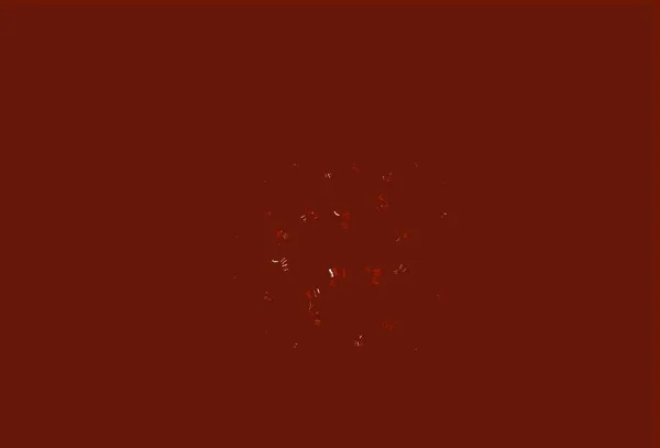 Светло Красный Векторный Фон Треугольниками Кругами Кубиками Иллюстрация Набором Красочных — стоковый вектор