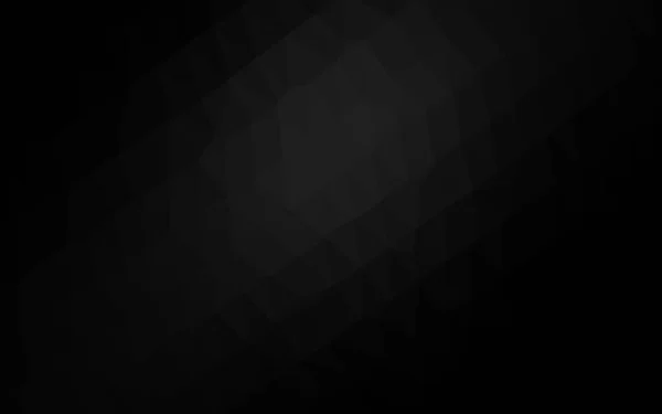 Тёмное Серебро Серый Векторный Многоугольник Абстрактный Фон — стоковый вектор