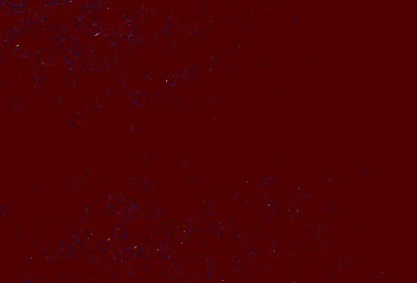 Светло Синий Красный Векторный Фон Пузырями Размытые Пузыри Абстрактном Фоне — стоковый вектор
