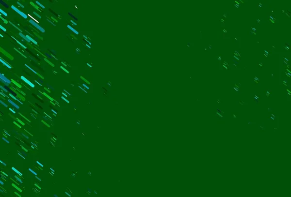 Světle Modrá Zelené Vektorové Uspořádání Rovnými Čárami Čáry Rozmazaném Abstraktním — Stockový vektor