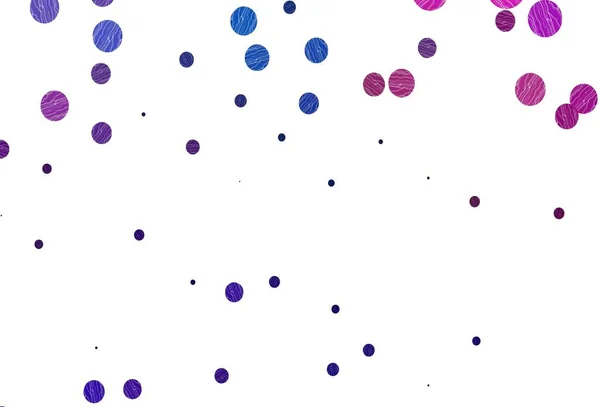 Яскравий Кольоровий Векторний Шаблон Колами Сучасна Абстрактна Ілюстрація Колами Дисками — стоковий вектор