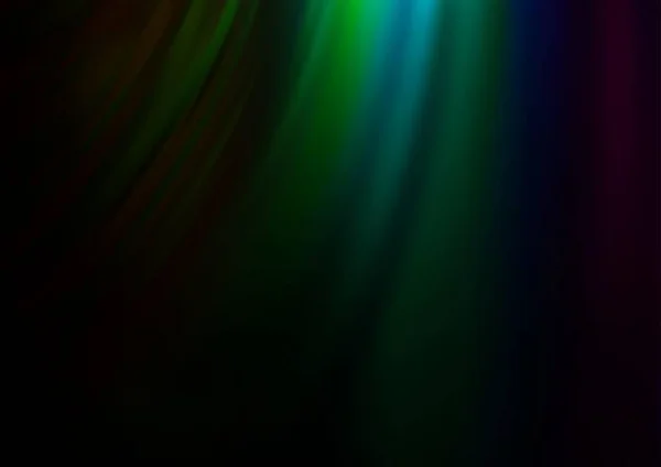 Meerkleurige Vectorachtergrond Met Lampvormen — Stockvector