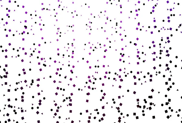 Patrón Vectorial Púrpura Claro Estilo Poligonal Con Círculos Gradiente Abstracto — Vector de stock