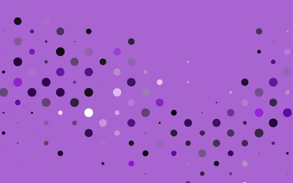 Modèle Vectoriel Violet Clair Avec Cercles — Image vectorielle
