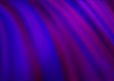 Bükülmüş kurdeleli vektör şablonu. Bulanık çizgilerden oluşan parlak çizimler. Reklamınız, broşürleriniz, broşürleriniz için yeni bir doku.