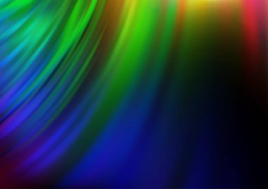 Multicolor vector background with lamp shapes