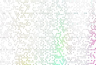 Açık Çokrenkli, diskli Gökkuşağı vektör dokusu. 