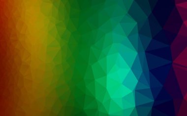 Çoklu renkli vektör üçgen mozaik dokusu