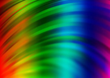 Multicolor vector background with lamp shapes