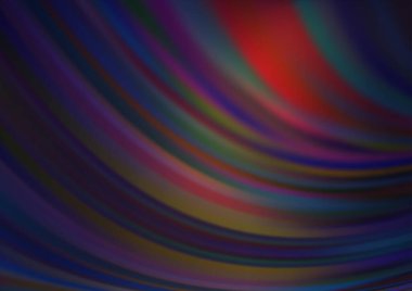 Multicolor vector background with lamp shapes