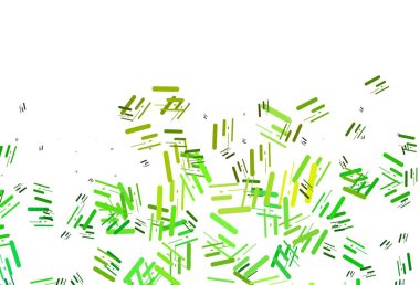 Açık mavi, düz çizgileri olan sarı vektör düzeni. Bulanık arkaplanda gradyanı olan çizgiler. İş ilanınız için akıllı tasarım.