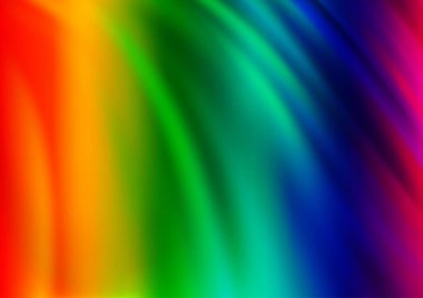 Multicolor vector background with lamp shapes