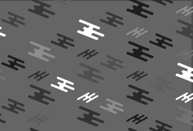 Light Silver, düz çizgileri olan gri vektör arkaplan. Sopalı modern geometrik soyut çizim. Reklamınız, posteriniz, afişiniz için en iyi tasarım.