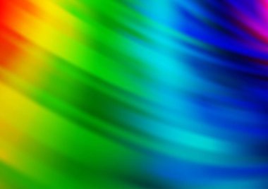 Multicolor vector background with lamp shapes