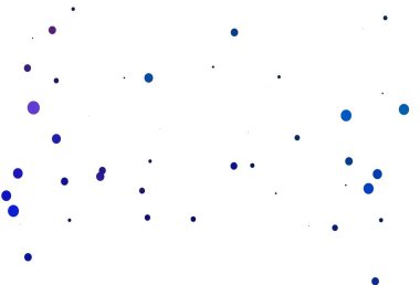 Açık mavi, daire şekilli kırmızı vektör düzeni. Doğa tarzında renkli baloncuklu soyut illüstrasyon. Posterler, afişler için tasarım.