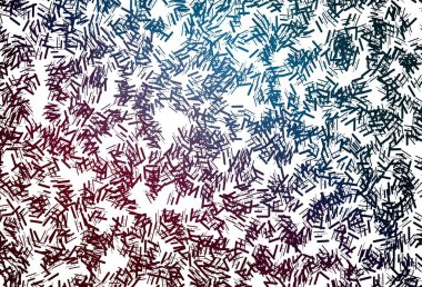 Renkli çizgileri olan koyu pembe vektör dokusu. Sopalı modern geometrik soyut çizim. TV reklamları için arkaplan.