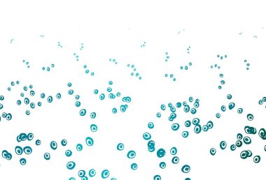 Disklerle vektör dokusu. Doğa tarzında bulanık halkaları olan güzel bir illüstrasyon. İş reklamları için tasarım.