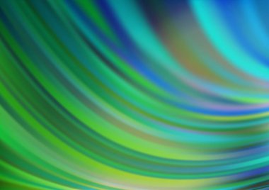 Multicolor vector background with lamp shapes