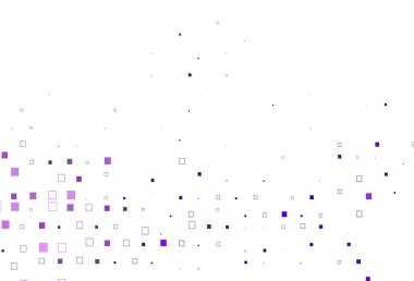 Dikdörtgenli açık mor vektör arkaplanı. Renkli dikdörtgenleri olan bir resim. Reklamlar için desen.