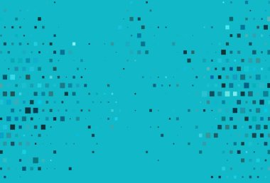 Kristalli, dikdörtgenli hafif BLUE vektör şablonu. Dikdörtgenli soyut gradyan çizimi. Reklamınız, posteriniz, afişiniz için en iyi tasarım.