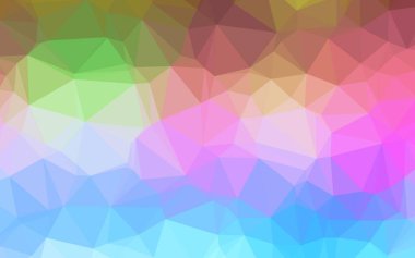 Çoklu renkli vektör üçgen mozaik dokusu