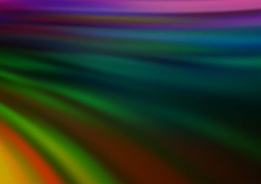 Multicolor vector background with lamp shapes