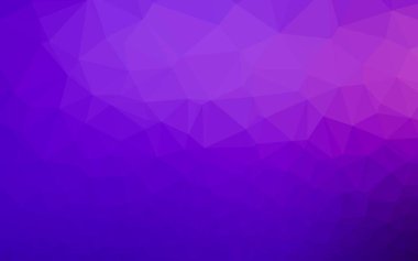 Hafif Mor vektör düşük poli örtüsü.