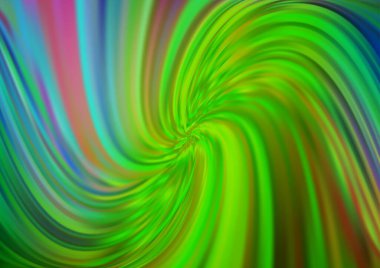 Multicolor vector background with lamp shapes