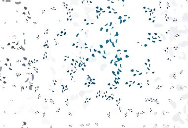 soyut şekilli renk vektör arkaplanı. Renkli rastgele şekillerle modern soyut illüstrasyon. İşiniz için en iyi akıllı tasarım.