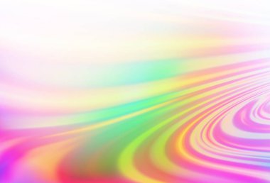 Multicolor vector background with lamp shapes