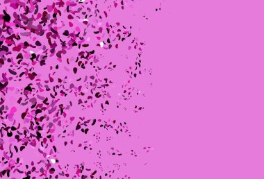 Soyut biçimlere sahip açık pembe vektör arkaplanı. Soyut gradyan şekilli basit renkli çizimler. Duvar kağıtları için zarif tasarım.