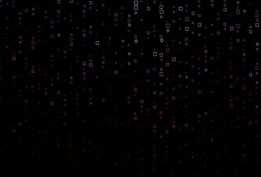 Aydınlık Pembe vektör kapağı çokgen biçiminde. Dikdörtgen şekilli soyut çizimler. İş broşürleri, broşürler için desen.