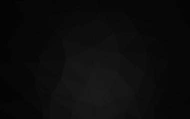 Koyu gümüş, gri vektör düşük polimerli doku.