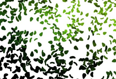 Karmaşık şekilli hafif turuncu vektör deseni. Renkli rastgele şekillerle modern soyut illüstrasyon. Duvar kağıtları için zarif tasarım.