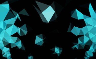 Çoklu renkli vektör üçgen mozaik dokusu