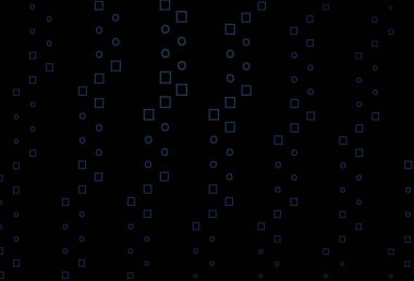 Dikdörtgenli koyu mavi vektör arkaplanı.