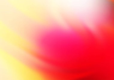 Açık Kırmızı, Sarı vektör bulanık parlak şablon.