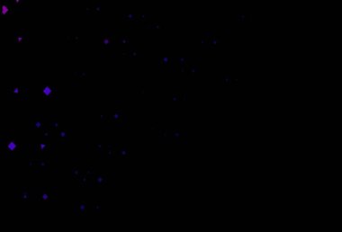 Dark purple, pink vector layout with circles, lines, rectangles. Abstract illustration with colorful dots, lines, cubes. Smart design for your business advert.