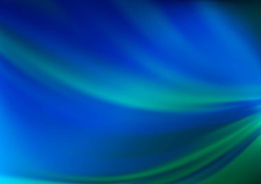 Açık BLUE vektörü bulanık ve renkli şablon.