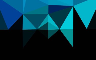 Çoklu renkli vektör üçgen mozaik dokusu