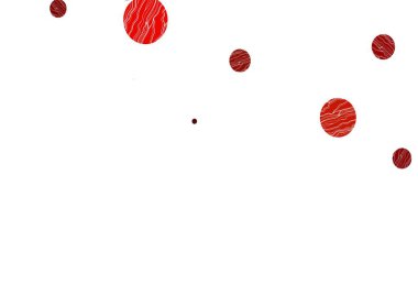 Disklerle vektör dokusu. Doğa tarzında bulanık halkaları olan güzel bir illüstrasyon. İş reklamları için tasarım.