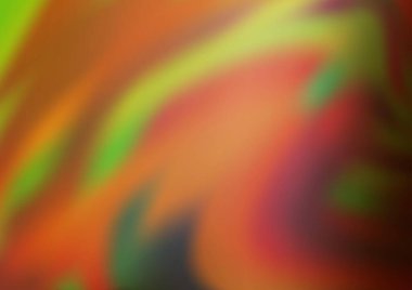 Bükülmüş kurdeleli vektör şablonu. Bulanık çizgilerden oluşan parlak çizimler. Reklamınız, broşürleriniz, broşürleriniz için yeni bir doku.