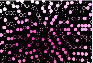 Disklerle vektör dokusu. Doğa tarzında bulanık halkaları olan güzel bir illüstrasyon. İş reklamları için tasarım.