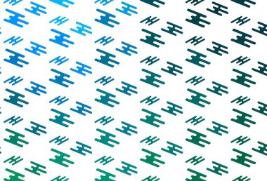 Açık mavi, dar çizgileri olan yeşil vektör deseni. Renkli çubuklarla gösterişli soyut çizimler. Web siteleri, iniş sayfaları için desen.